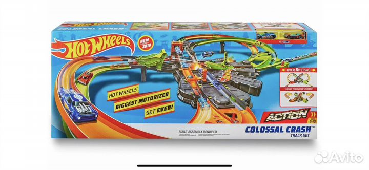 Hot Wheels Colossal Crash Track Set