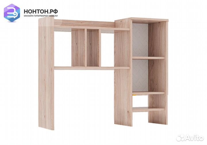 Надстройка для стола Лайк 28.01 дуб мария / фуксия