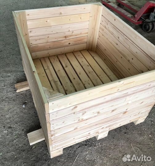 Контейнеры деревянные для хранения яблок