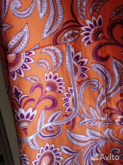 Халат фланелевый для девочки