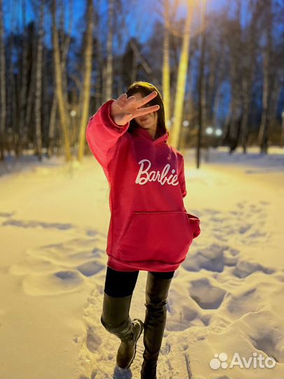 Худи женское barbie