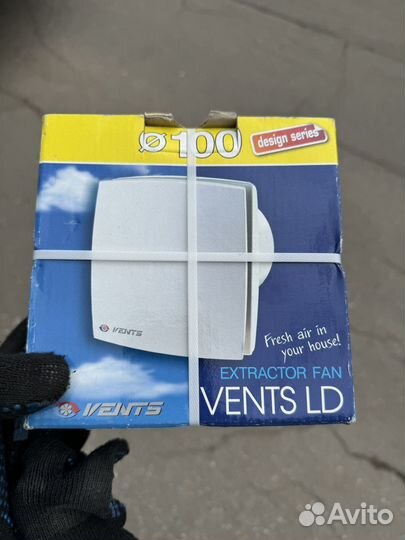 Вентилятор вытяжной vents ld