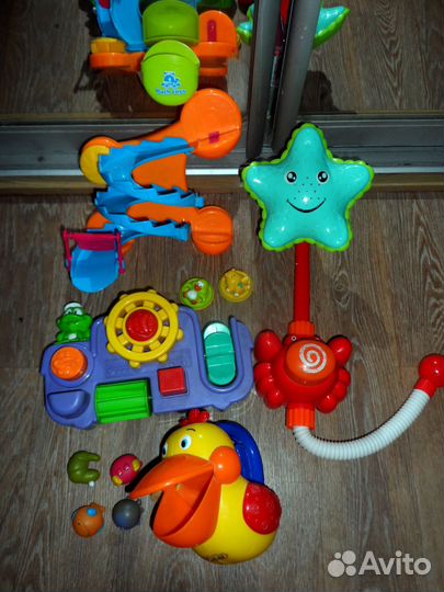 Игрушки д\игр с водой Mattel,Fisher-Pric,втеч,томи