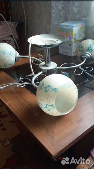 Люстра потолочная новая