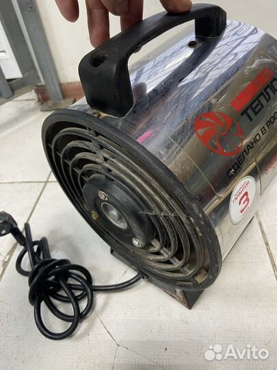 Тепловая пушка 3 квт profтепло