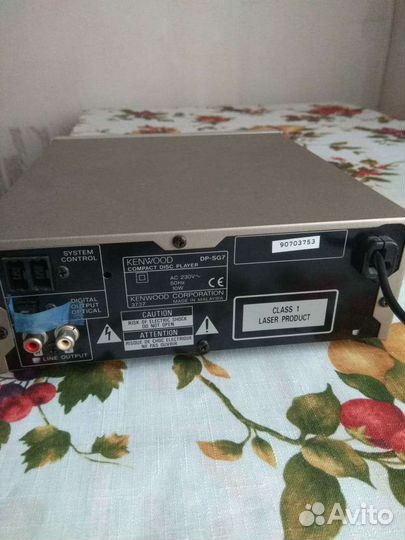 Cd проигрыватель Kenwood DP SJ7
