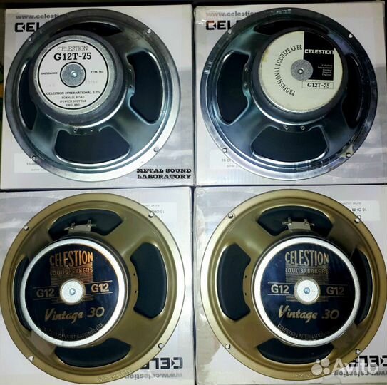 Динамики Celestion (Англия и Китай)
