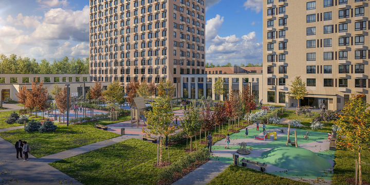 3-к. квартира, 72,6 м², 9/25 эт.