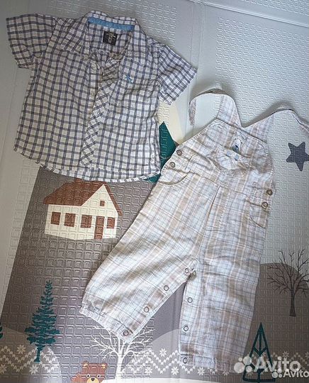 Вещи пакетом для мальчикана лето размер 74