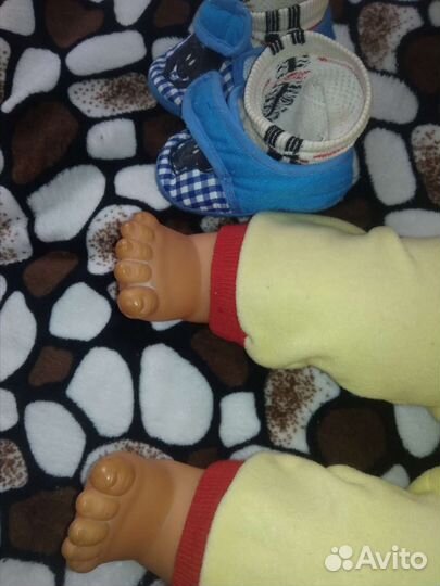 Мягконабивной пупс гдр