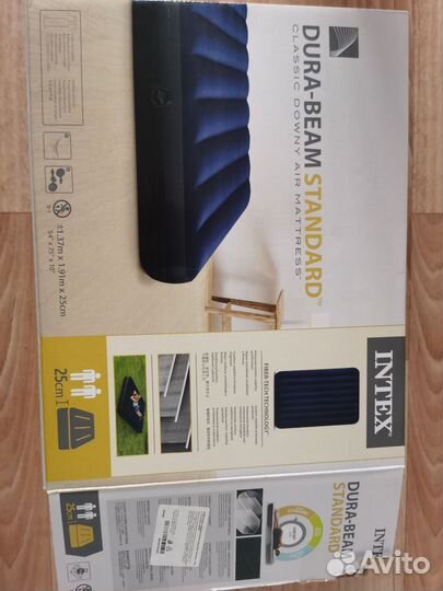 Надувной матрас intex