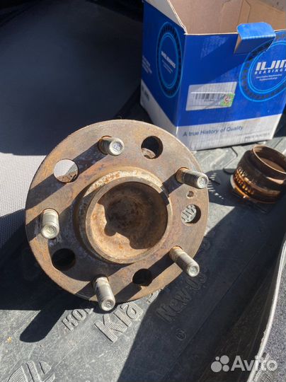 Ступица задняя на kia sportage