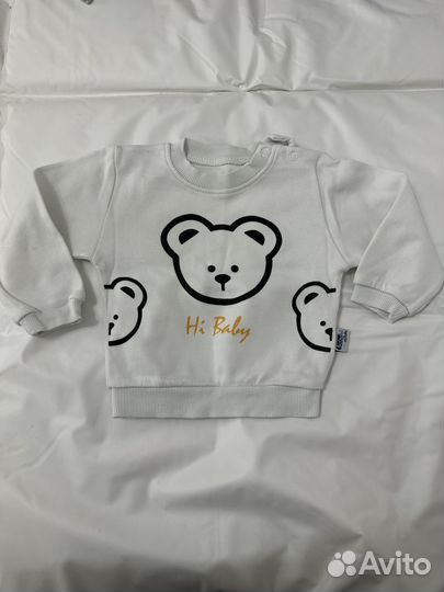 Спортивный костюм для мальчика 74 с жилеткой