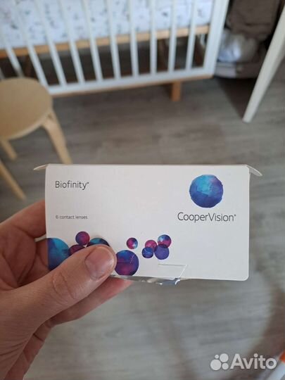 Линзы контактные cooper vision -2,25