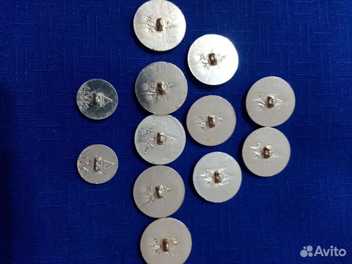 Пуговицы металические СССР оригинал