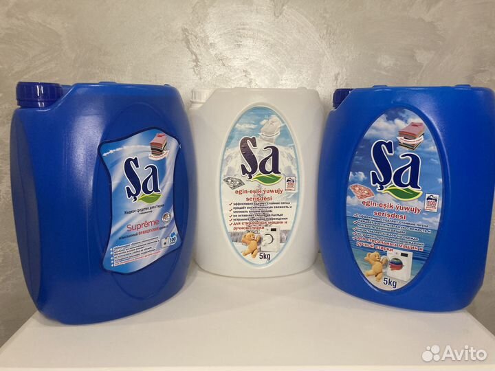 Жидкий стиральный гель порошок универсальный 5л