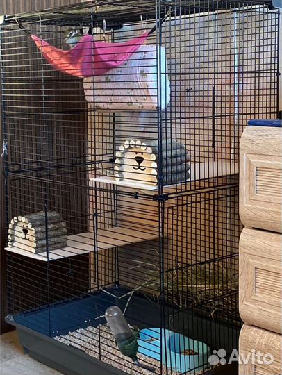 Новые большие клетки для шиншилл, крыс, хорьков