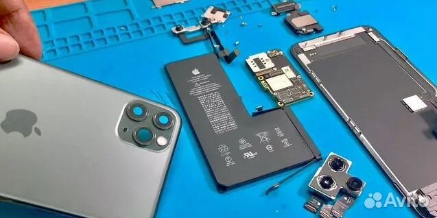 Ремонт телефонов Samsung, iPhone, Xiaomi, Huawei