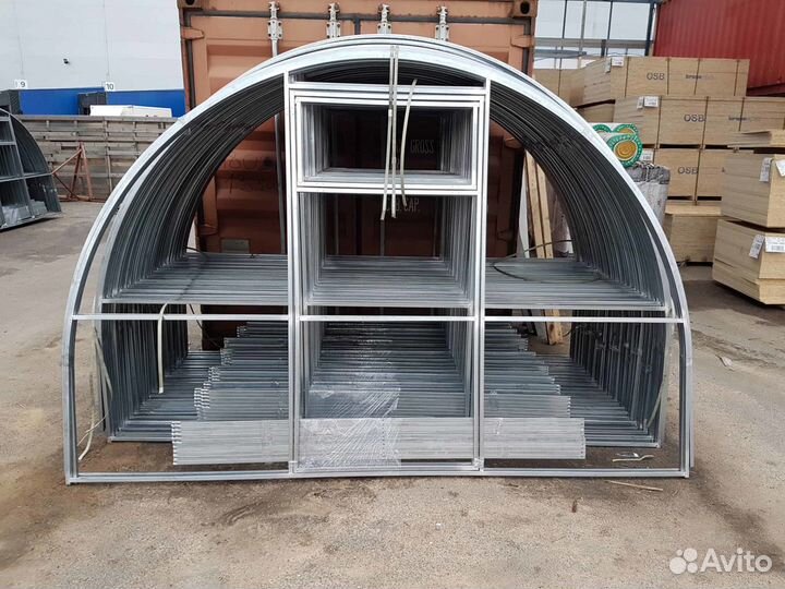 Теплица арочная