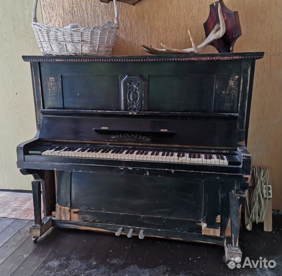 Старинное немецкое пианино A. steinmeyer