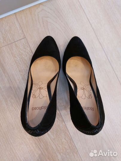 Туфли нат замша, 37 размер