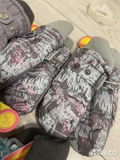 Варежки зимние детские 2-3 года