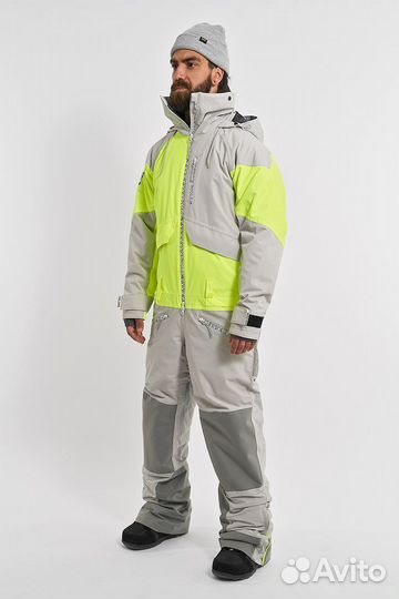 Комбинезон coolzone powder холодный серый/салат