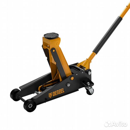 Домкрат гидравлический подкатной 3 т, с фиксатором