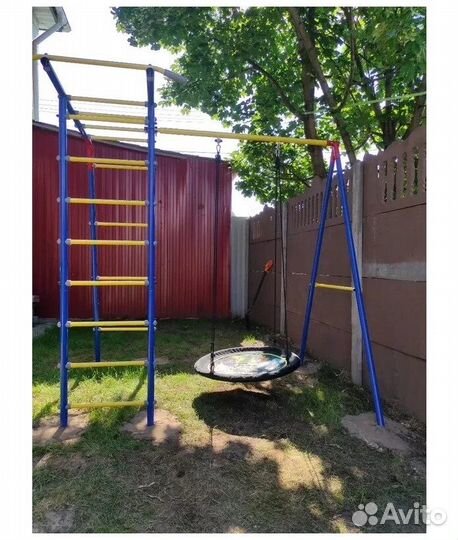 Детский уличный комплекс Юниор Лайт с гнездом