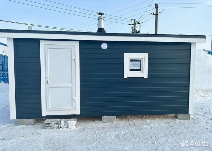 Kapкасная баня 4 метра на 2.4 м