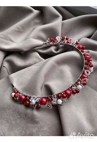 Ободок ручной работы украшение