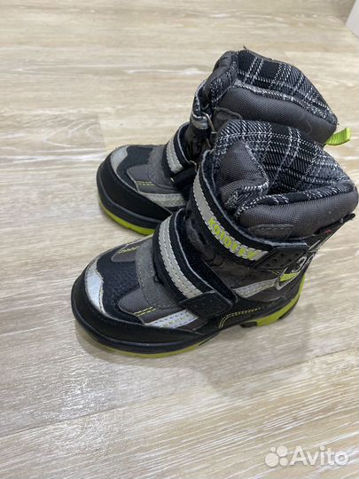 Зимние ботинки для мальчика Котофей 23 размер