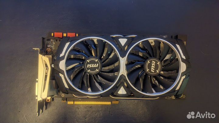 Видеокарта MSI GTX 1070 8Gb Armor