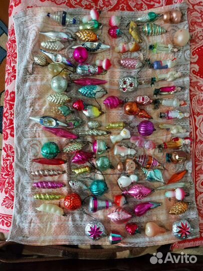 Елочные игрушки СССР