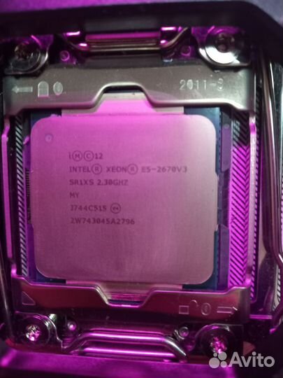 Процессор xeon e5 2670 v3