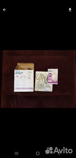 Молокоотсос Avent ручной