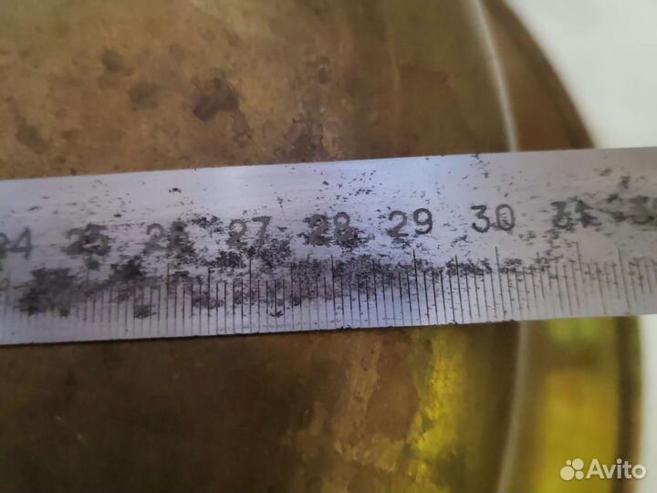 Латунный таз