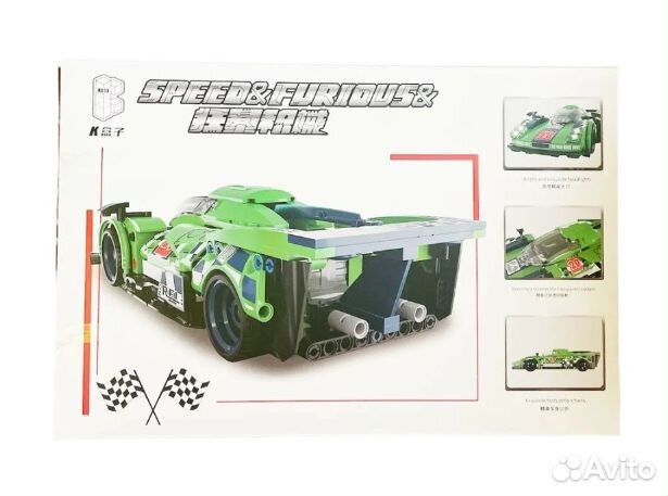 Конструктор техник 10262 - Гоночная Машина