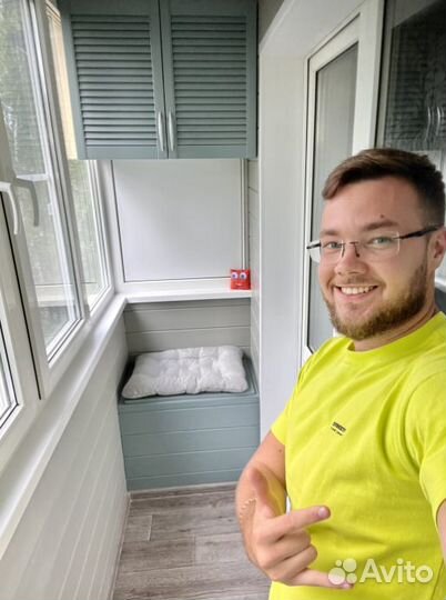 Остекление\ремонт балконов лоджий под ключ Волгогр