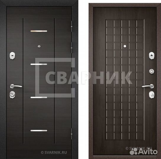 Усиленная входная дверь на заказ. Под ключ