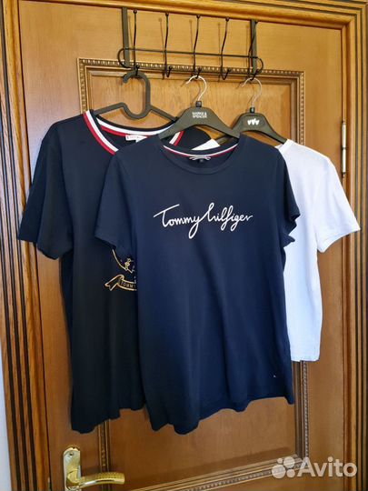 Женские футболки (Zara, Tommy Hilfiger, Levi's)