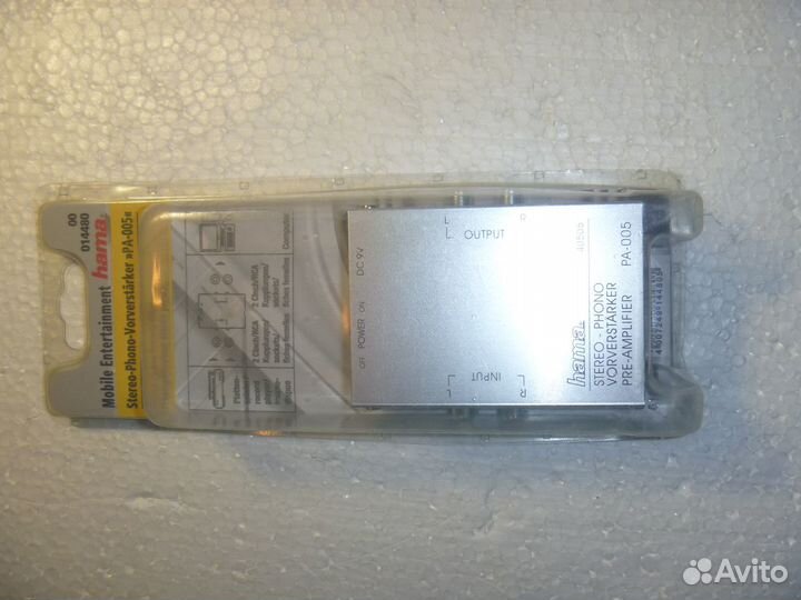 Предусилитель стереофонический Hama ра-005