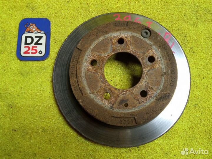 Тормозной диск задний левый Mazda Mpv lvlr WLT