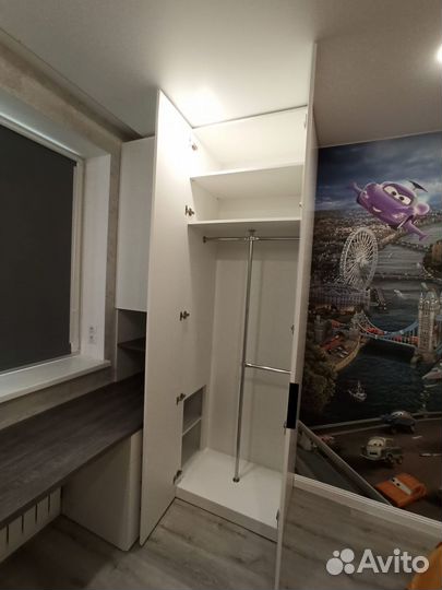 Детская мебель на заказ, шкаф стол в детскую