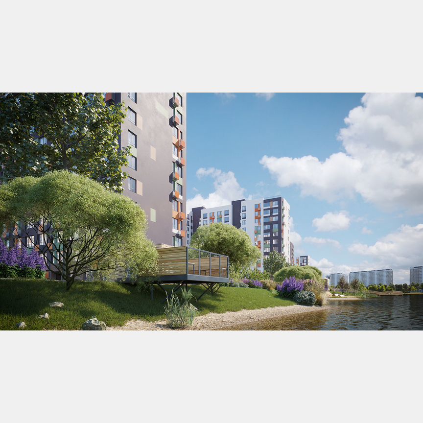 1-к. квартира, 41,4 м², 12/17 эт.