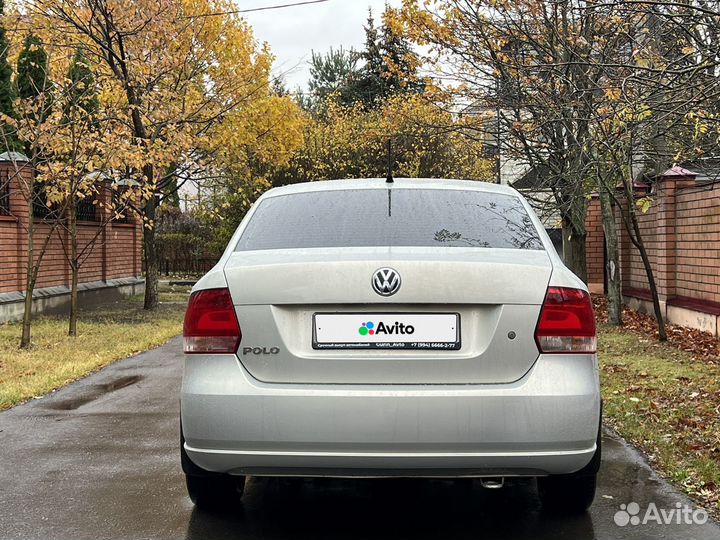 Volkswagen Polo 1.6 МТ, 2014, 124 000 км