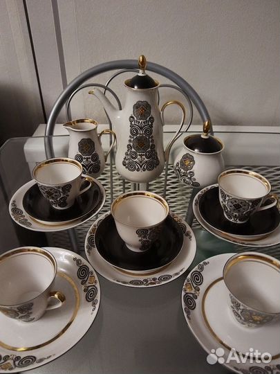 Кофейный сервиз СССР рига