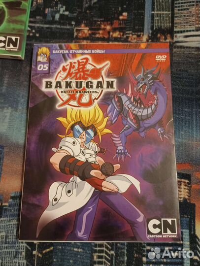 Bakugan бакуган. dvd диски аниме