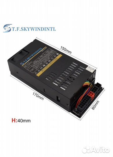 Блок питания flex atx 400w