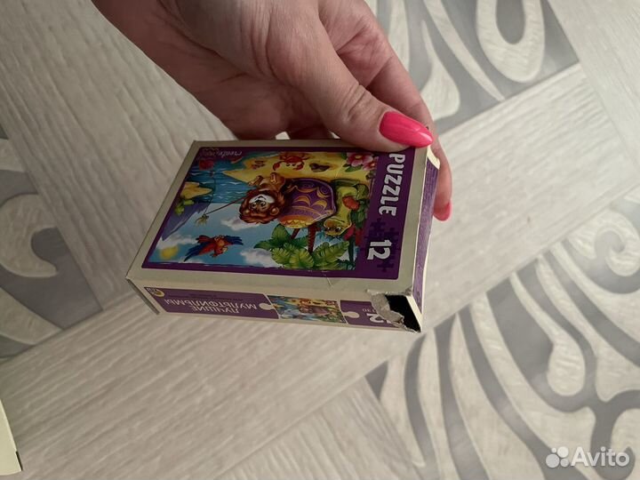 Пазлы, сортеры, кубики